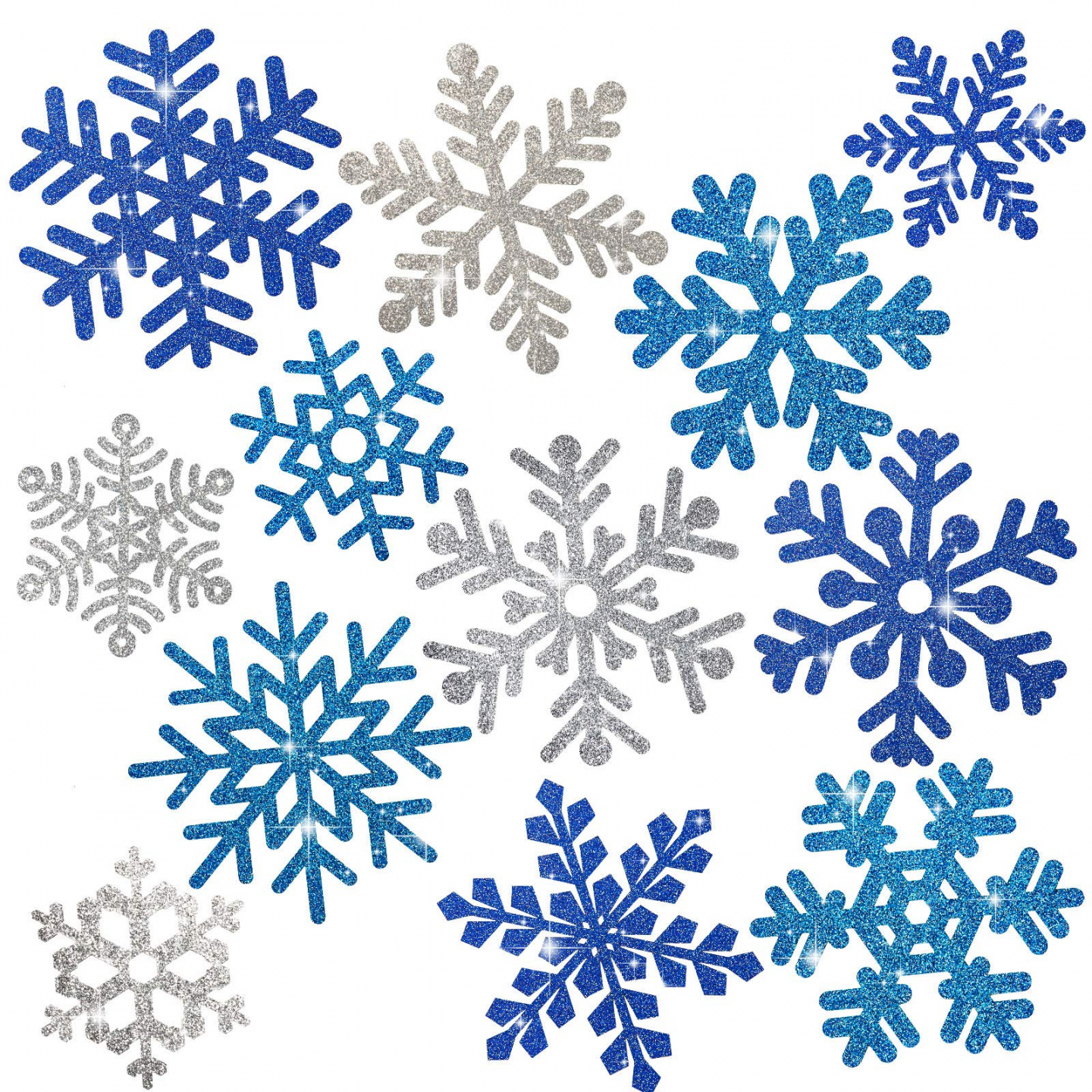 Amazon - Snowflake Cutouts