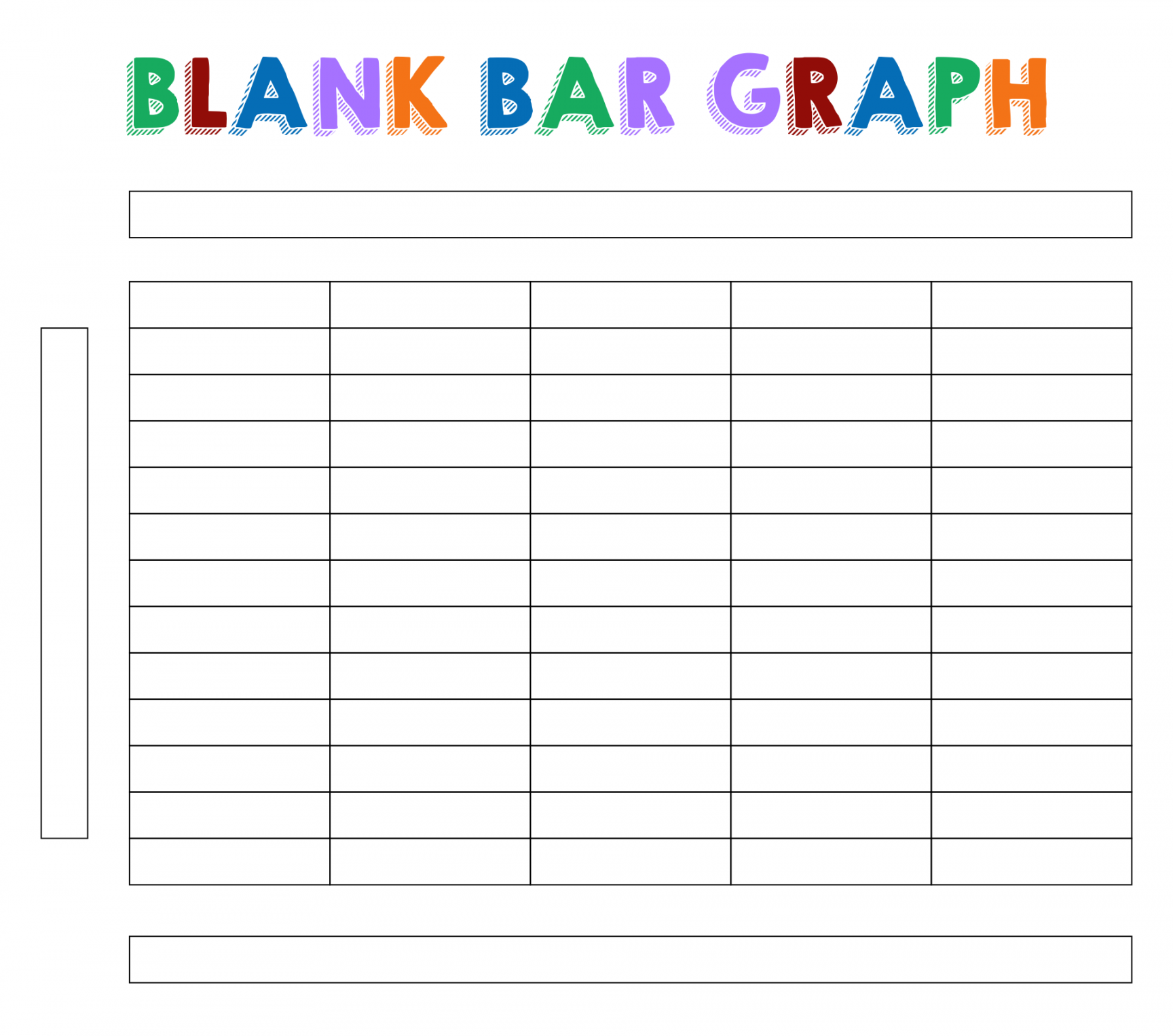 Best Printable Blank Data Charts - printablee - Printable Chart Template