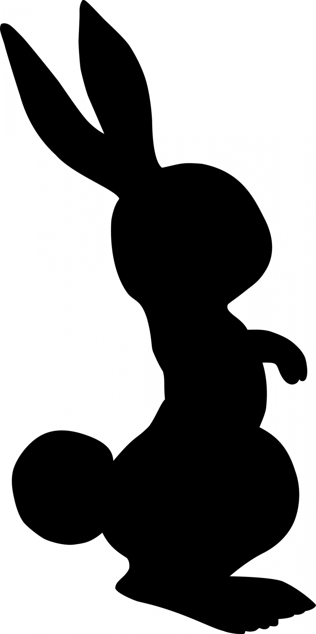 Cute Bunny Rabbit Silhouettes and Clipart! - The Graphics Fairy - FREE Printables - Bunny Silhouette Printable