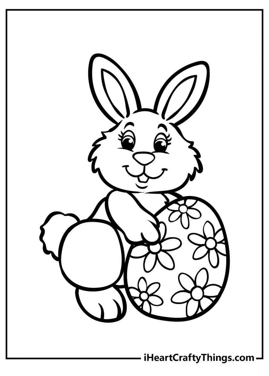 Easter Bunny Coloring Pages (Updated ) - FREE Printables - Bunny Printables