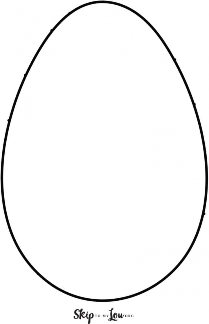 Easter Egg Templates with Pictures for FUN Easter Crafts  Skip To  - FREE Printables - Egg Shape Printable