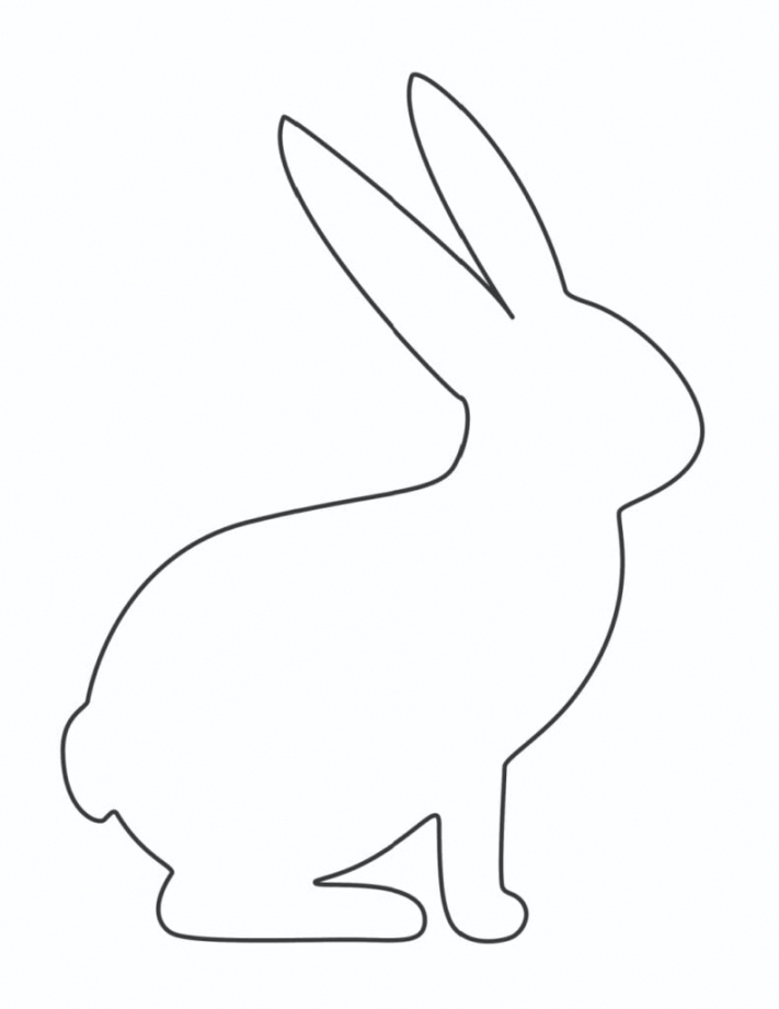 Free Easter Bunny Printable Templates - Freebie Finding Mom - FREE Printables - Bunny Printout