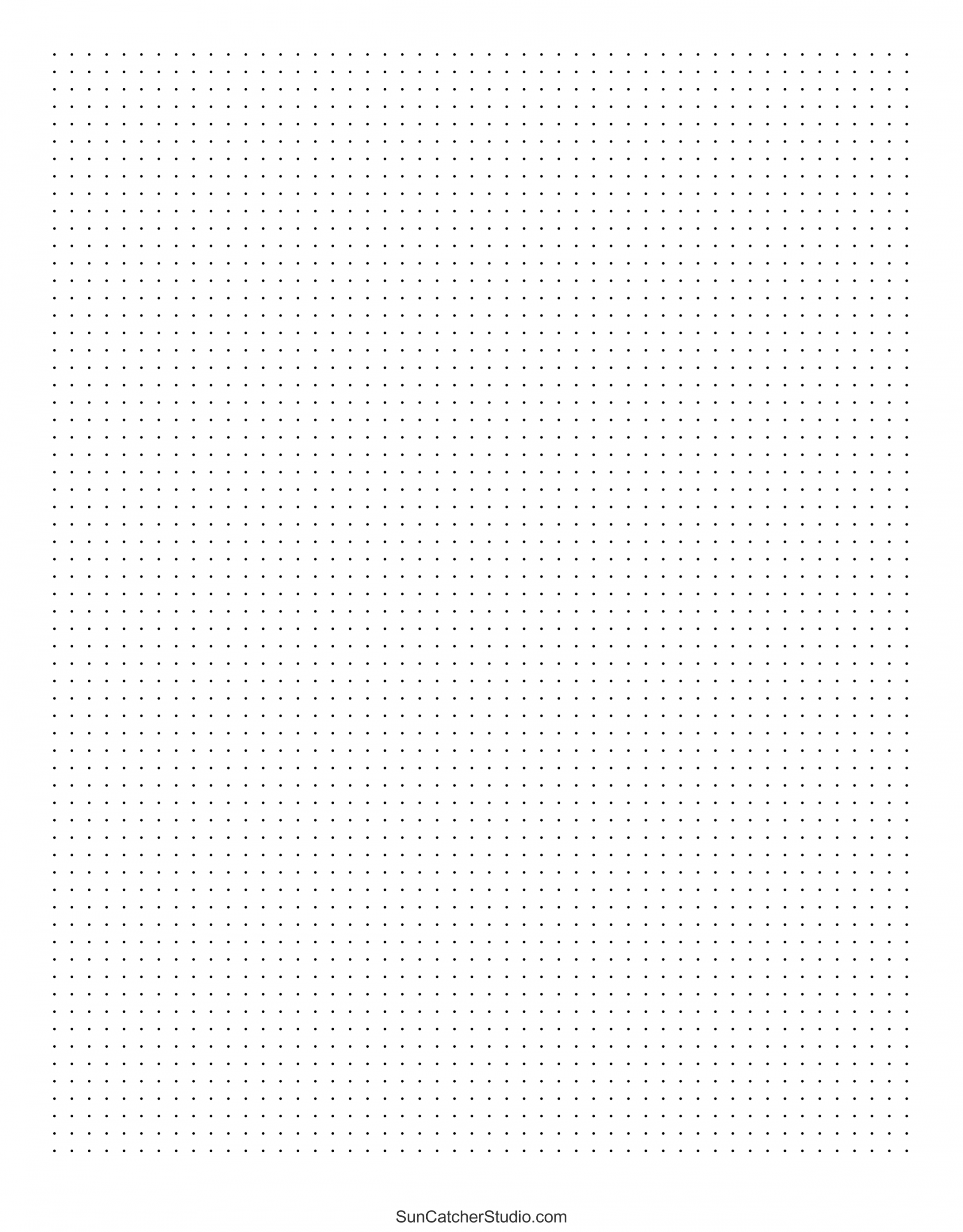 Free Printable Dot Paper: Dotted Grid Sheets (PDF & PNG) – DIY  - FREE Printables - Dot Paper Printable