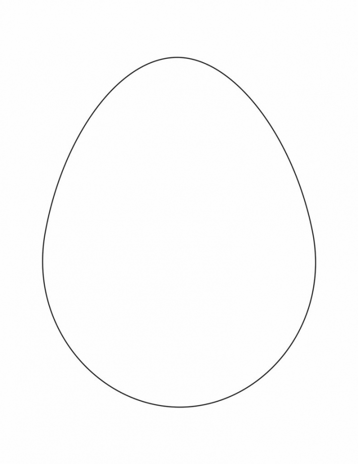 Free Printable Easter Egg Templates - Daily Printables - FREE Printables - Egg Shape Printable