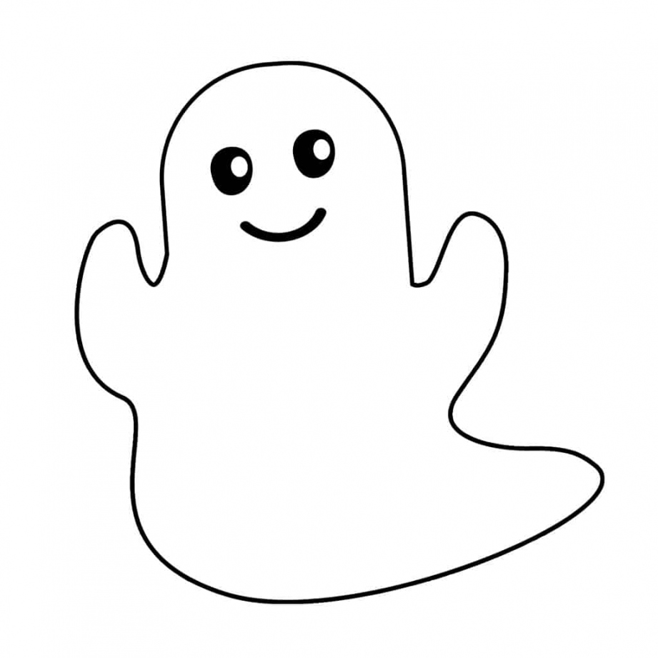 Free Printable Ghost Template - Daily Printables - FREE Printables - Ghost Printout