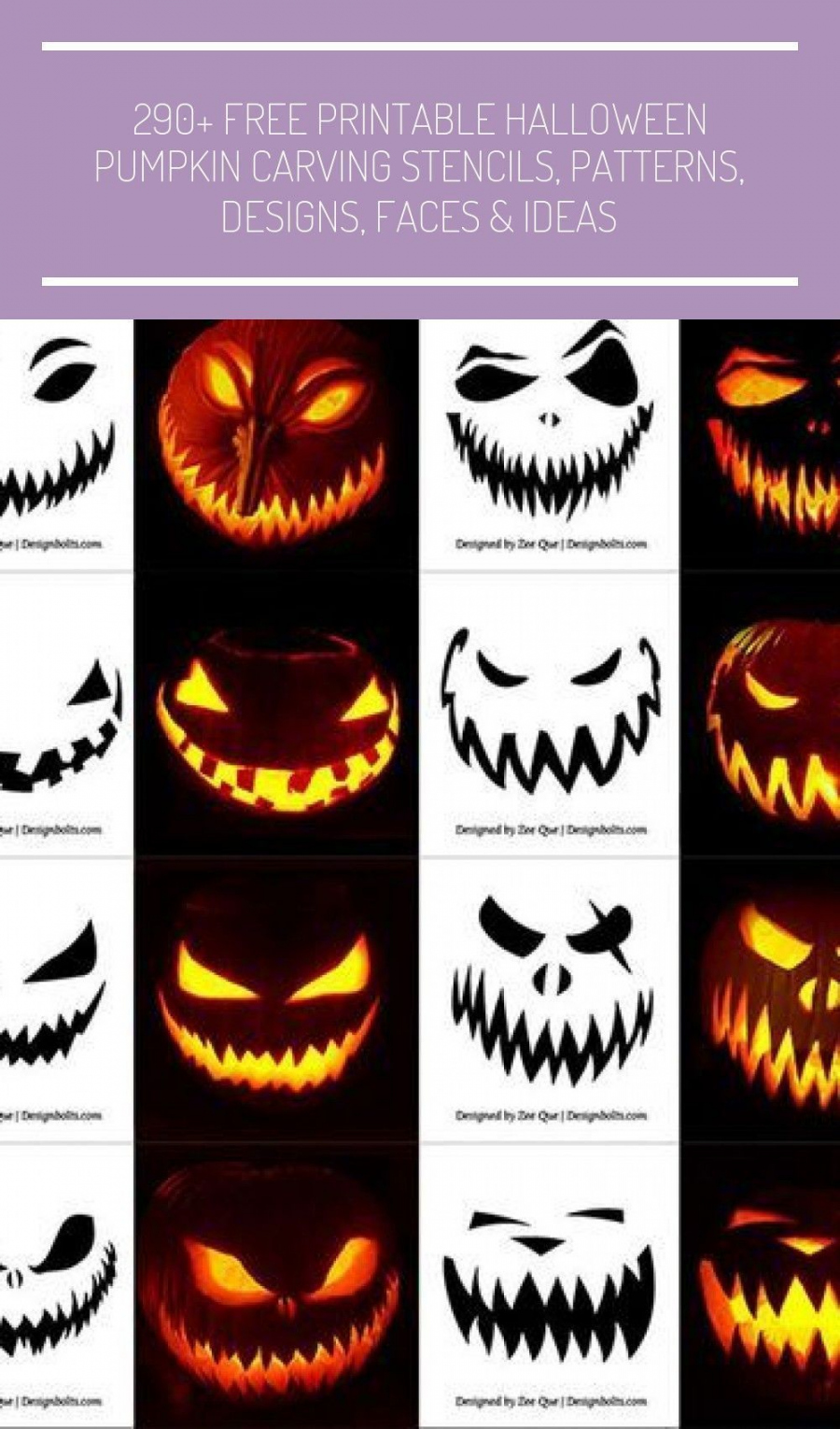 + Free Printable Halloween #pumpkincarvingideastemplatesfree  - FREE Printables - Pumpkin Patterns Printable