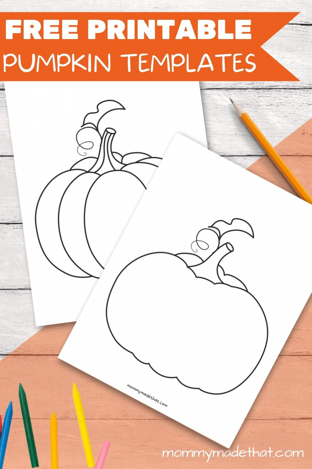 Free Printable Pumpkin Templates for Crafts and Activities - FREE Printables - Printable Cut Out Pumpkin Template