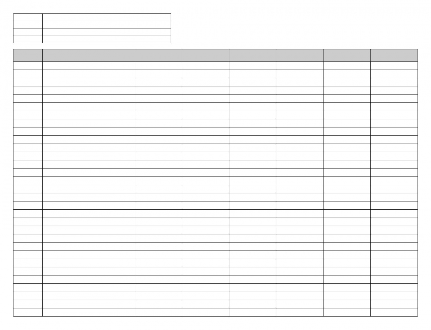 Free Printable Spreadsheet Templates  Excel spreadsheets  - FREE Printables - Printable Spreadsheet Template