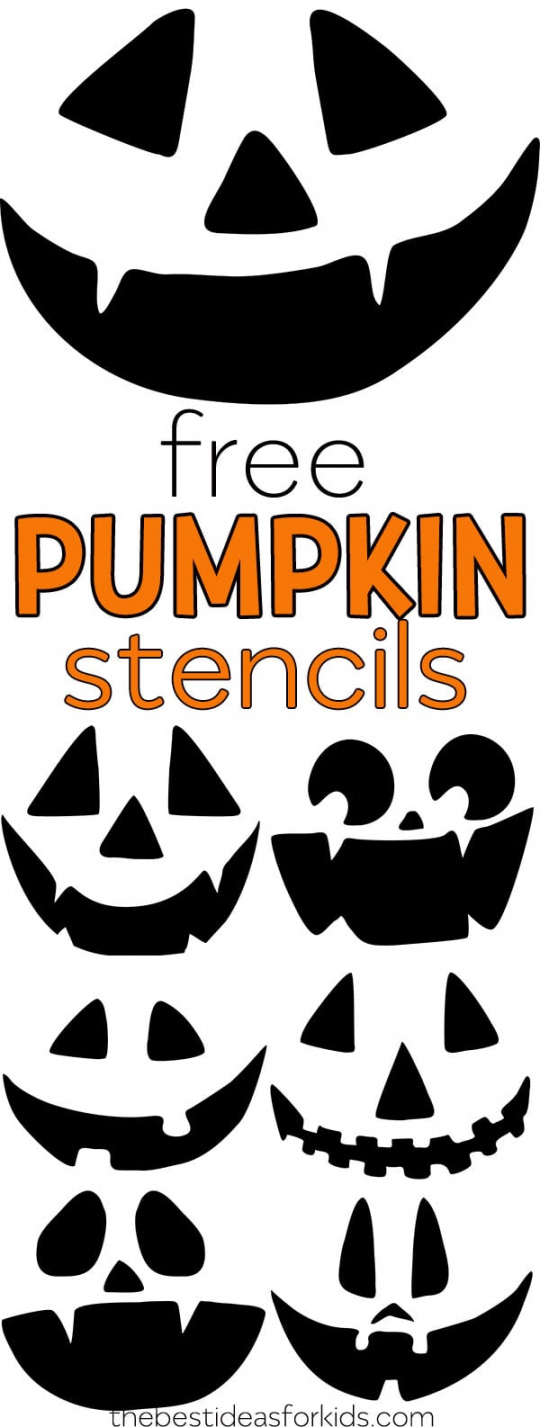 Free Pumpkin Carving Stencils - The Best Ideas for Kids - FREE Printables - Pumpkin Templates