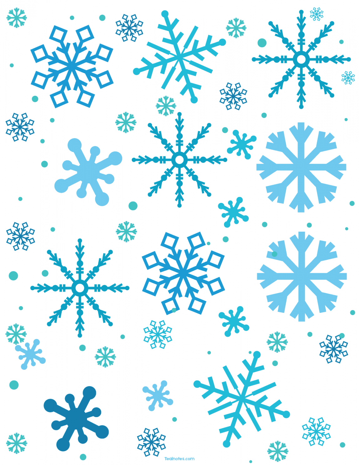 Free Snowflake Template: Easy Paper Snowflakes To Cut And Color - FREE Printables - Snowflake Printable Free