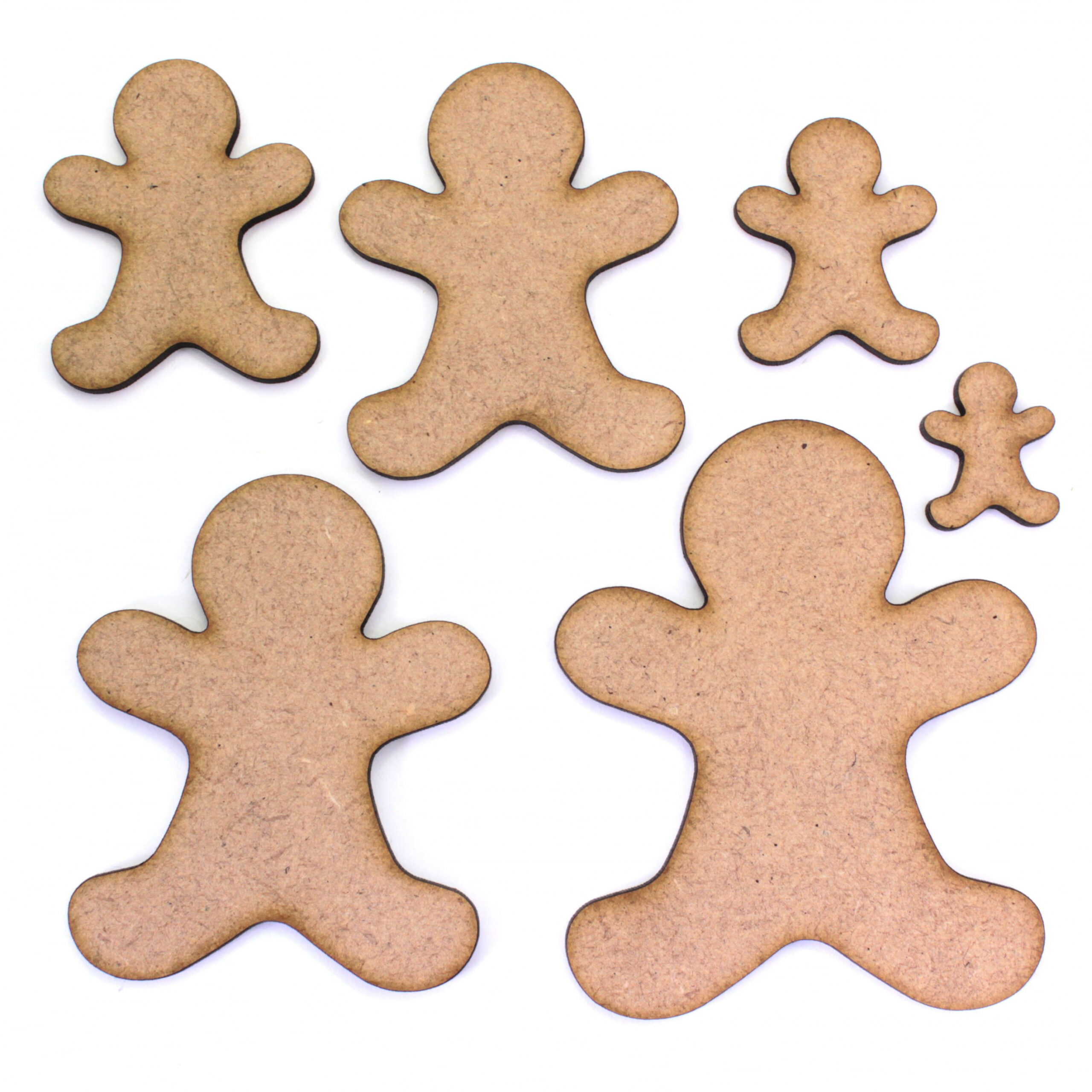 Gingerbread Man Craft Shape - FREE Printables - Gingerbread Shape