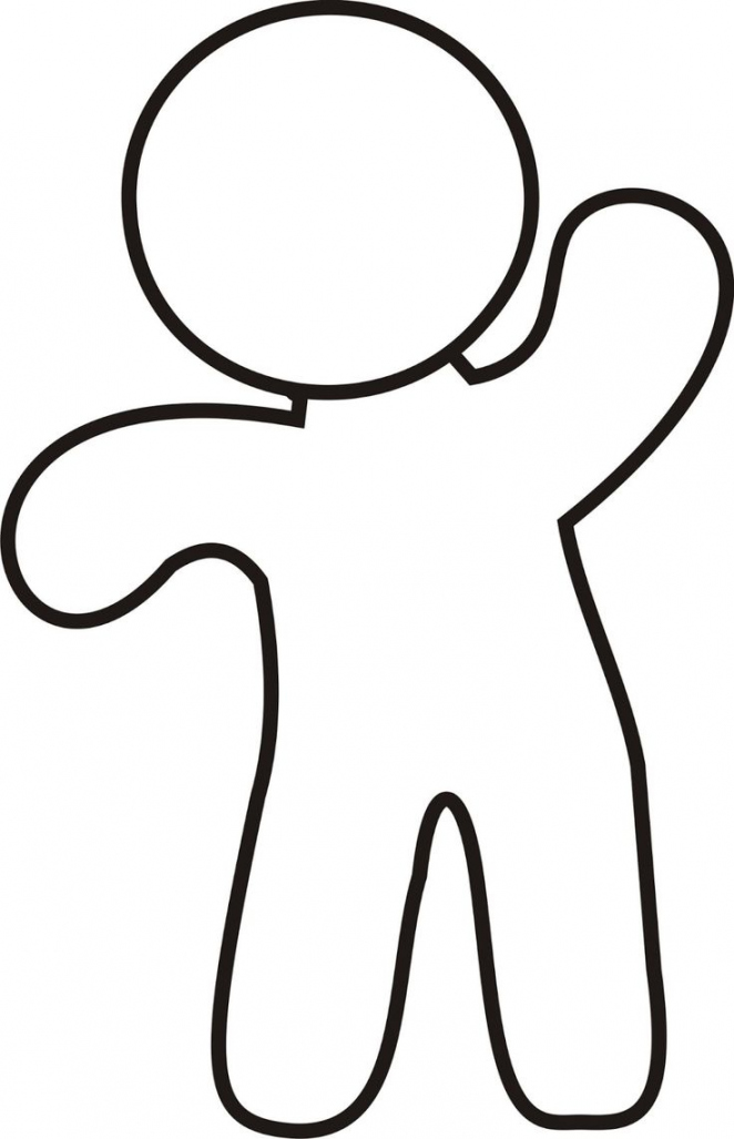 gingerbread man template  Gingerbread man (Gingy) from Shrek  - FREE Printables - Gingerbread Person Outline