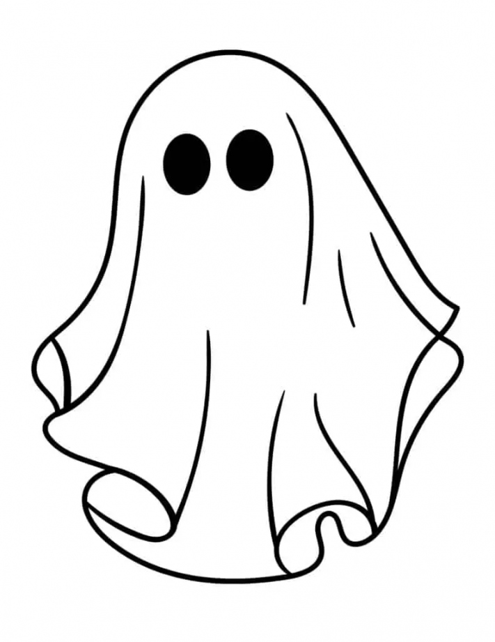 Halloween Ghost Outlines - Free Printables - Add A Little Adventure - FREE Printables - Halloween Ghost Outline