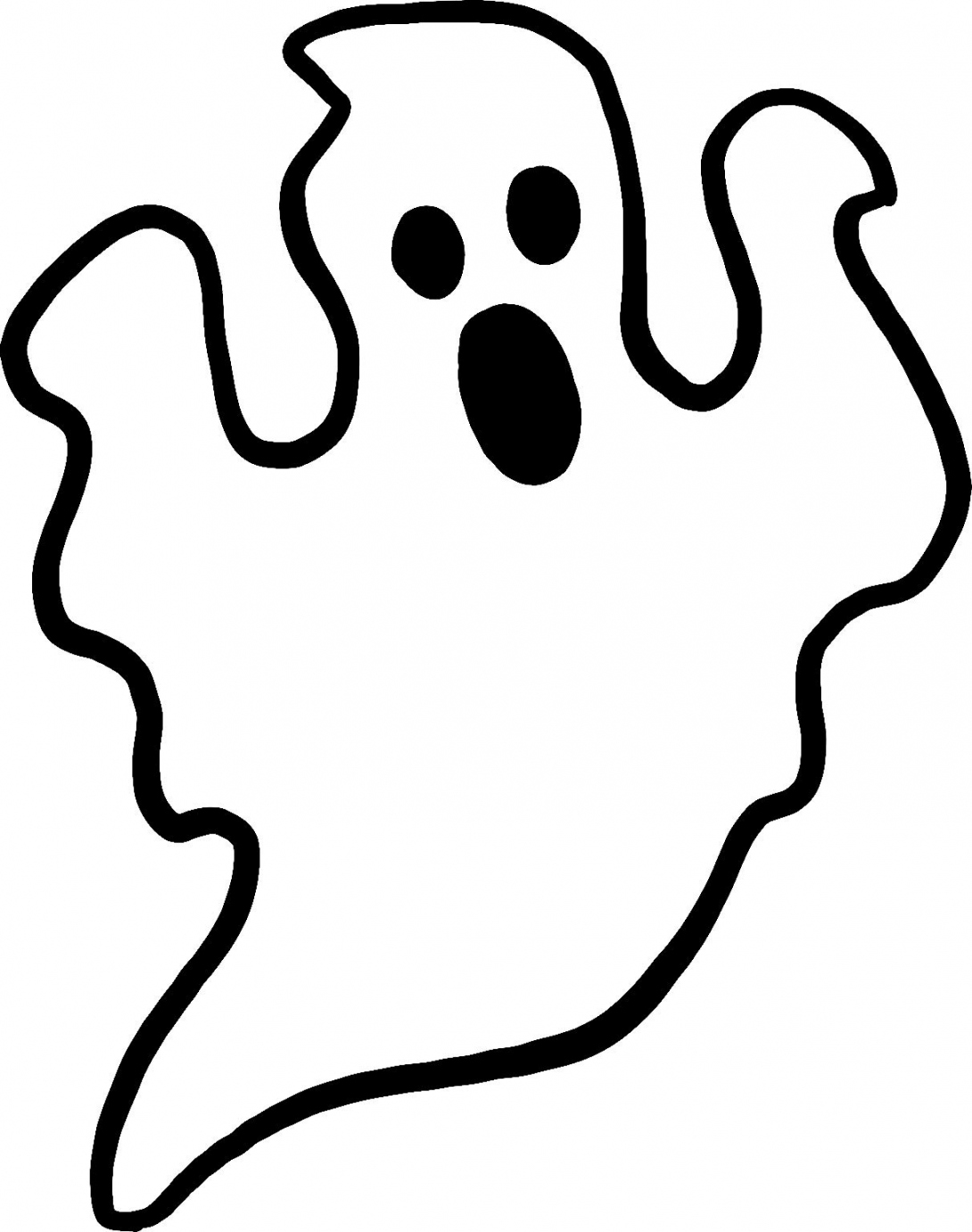 hBARSCI Ghost Outline Vinyl Decal -  Inches - for Cars, Trucks, Windows,  Laptops, Tablets, Outdoor-Grade - Ghost Outline