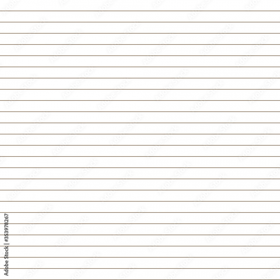 Stockvector Grid paper - Horizontal Lined Paper