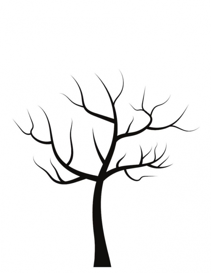 Tree Template Without Leaves - OriginalMOM - FREE Printables - Tree Cut Out Template