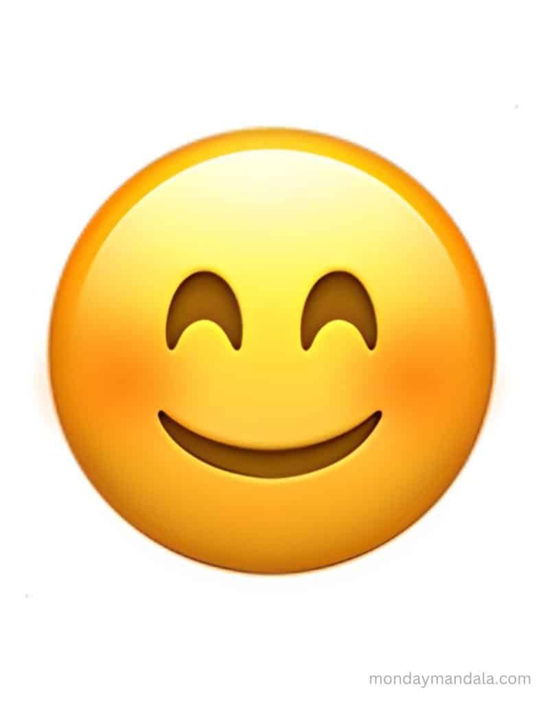 102 Printable Emojis (Free High-Quality Pdf Downloads) for Free Large Printable Emojis