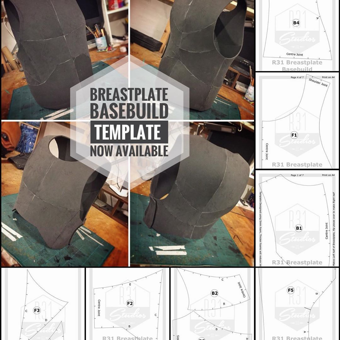 13 Free Foam Templates Ideas | Templates, Cosplay, Cosplay Diy intended for Free Eva Foam Armor Templates