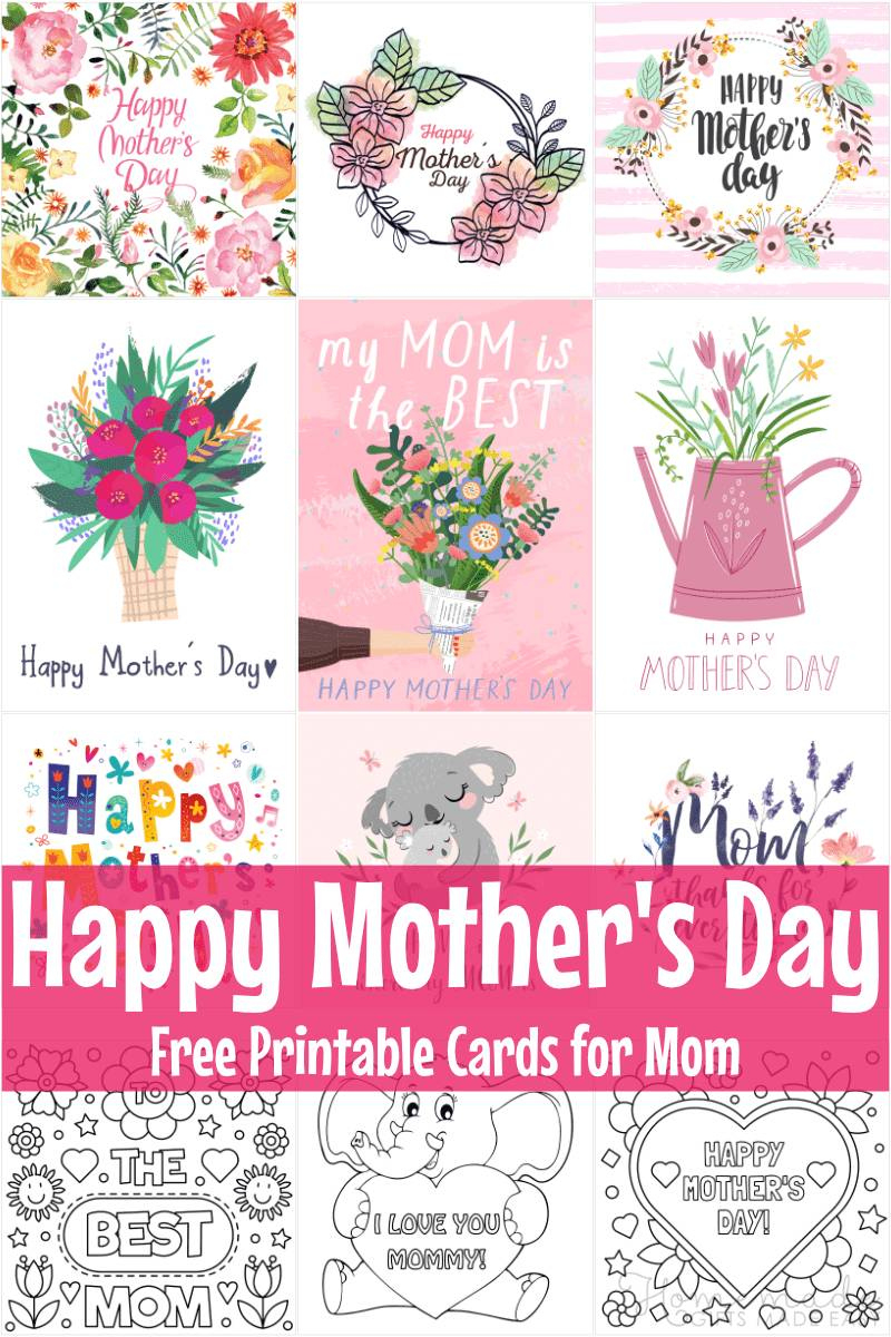 132 Free Printable Mother&amp;#039;S Day Cards For Your Mom regarding Free Printable Mothers Day Card For Aunt