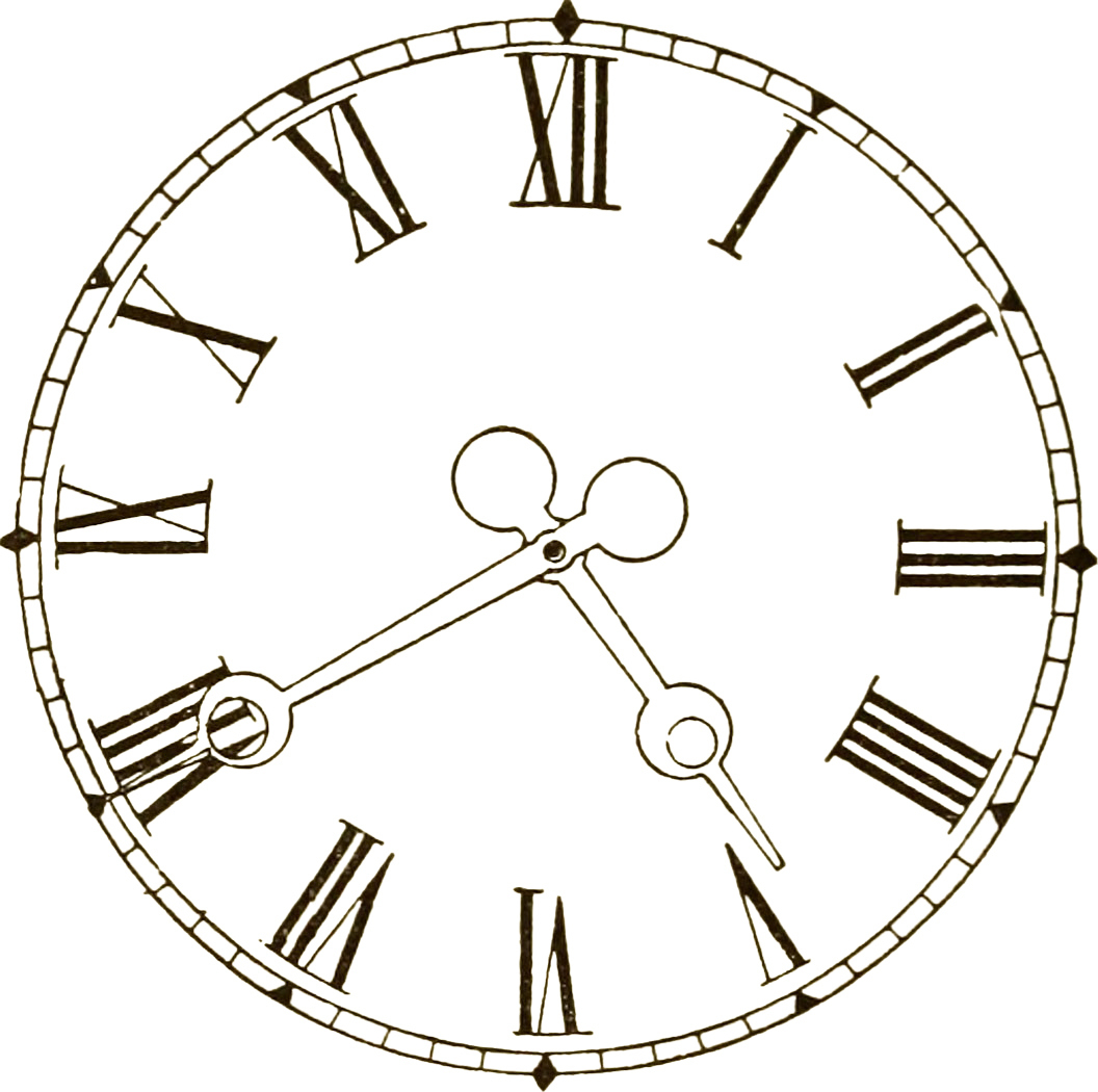 16 Clock Face Images - Print Your Own! - The Graphics Fairy regarding Free Printable Clock Faces