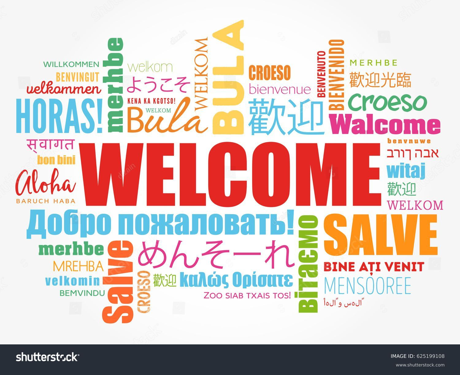 2+ Thousand Welcome Various Language Royalty-Free Images, Stock for Free Printable Multilingual Welcome Poster