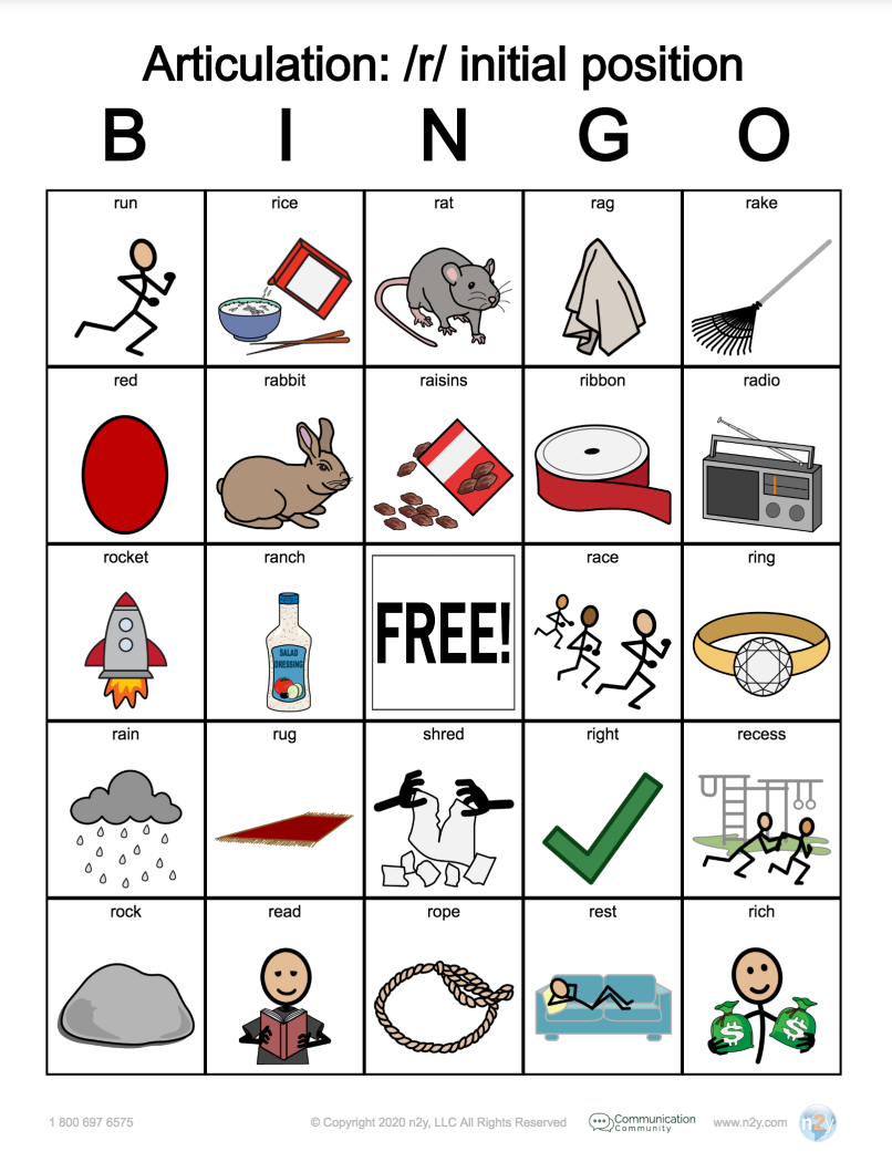 20+ Free Speech Therapy Worksheets And Printables pertaining to Free Articulation Printables