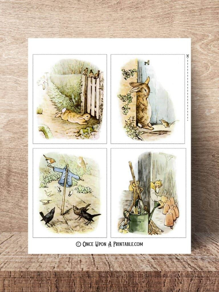 24 Tale Of Peter Rabbit Imagesbeatrix Potter Free - Once Upon within Beatrix Potter Free Printables