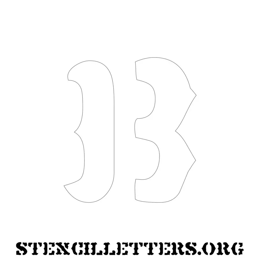3 Inch Free Printable Individual 207 Old Western Uppercase Letter with regard to Free Printable Old Western Alphabet Stencils Templates