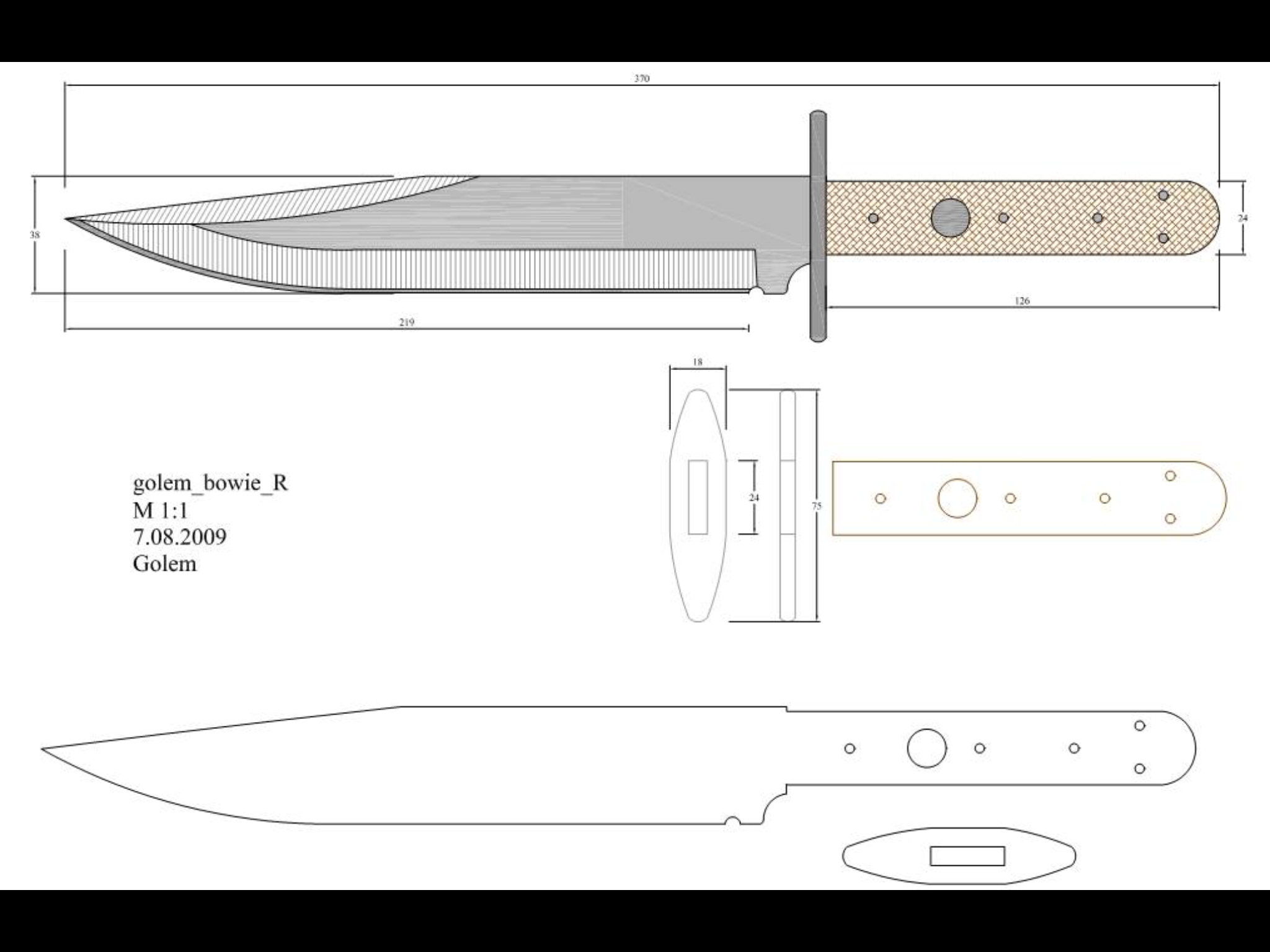 340 Knife Sketches Ideas | Knife, Knife Patterns, Knife Template with regard to Printable Bowie Knife Patterns
