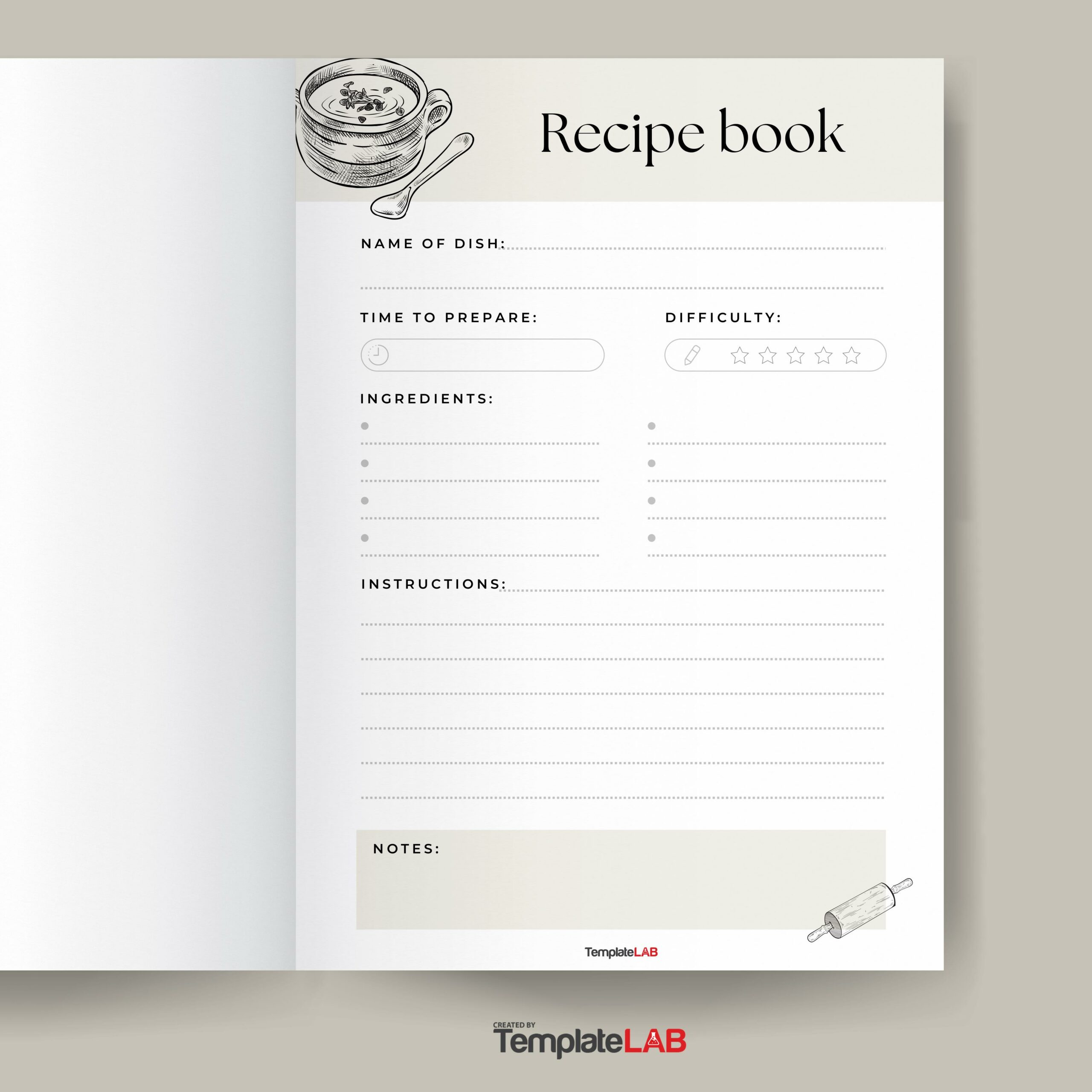 42 Perfect Cookbook Templates [+Recipe Book &amp;amp; Recipe Cards] with regard to Free Editable Recipe Templates For Microsoft Word