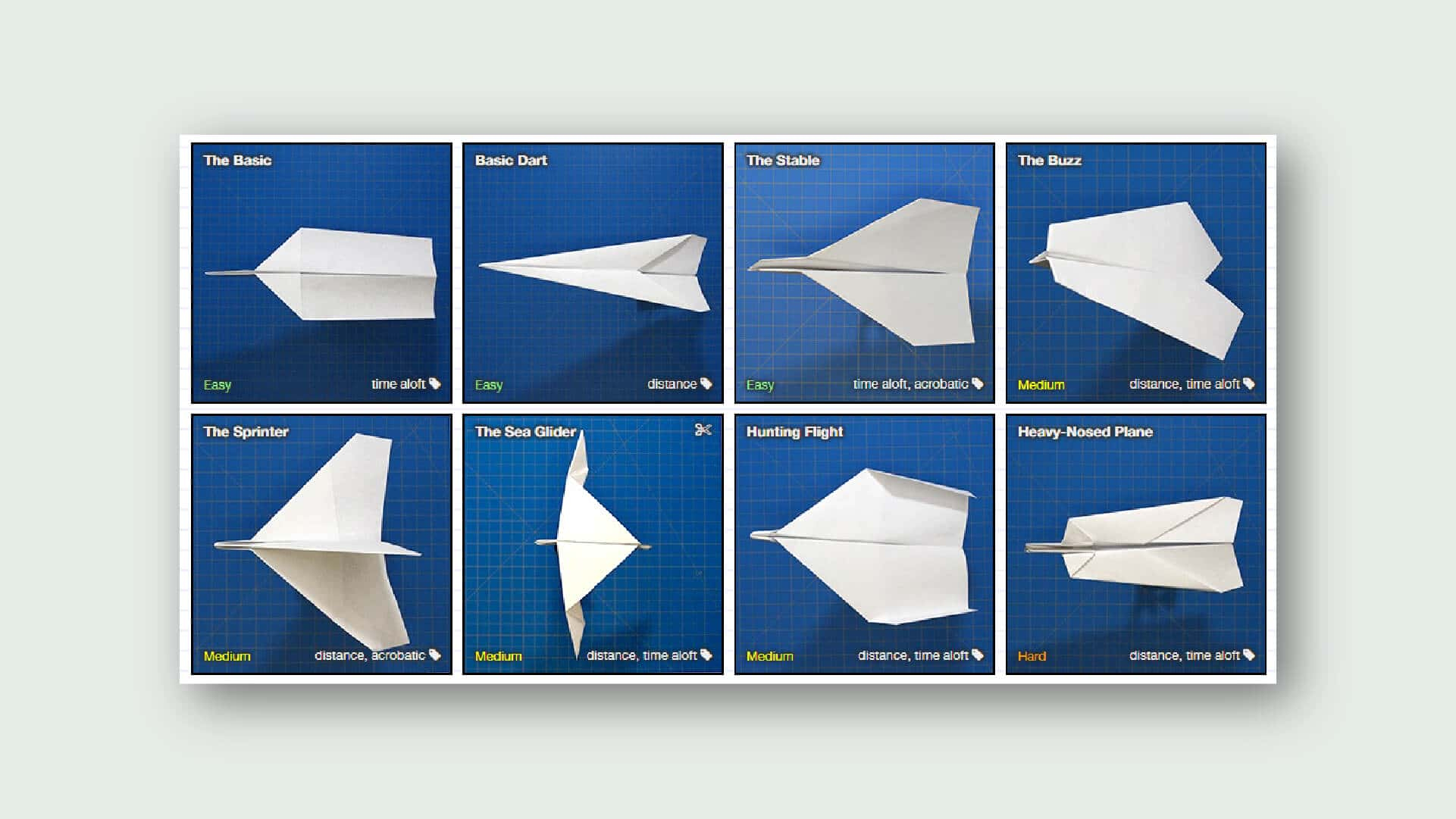 Free Paper Airplane Designs Printable Templates All FREE Printables