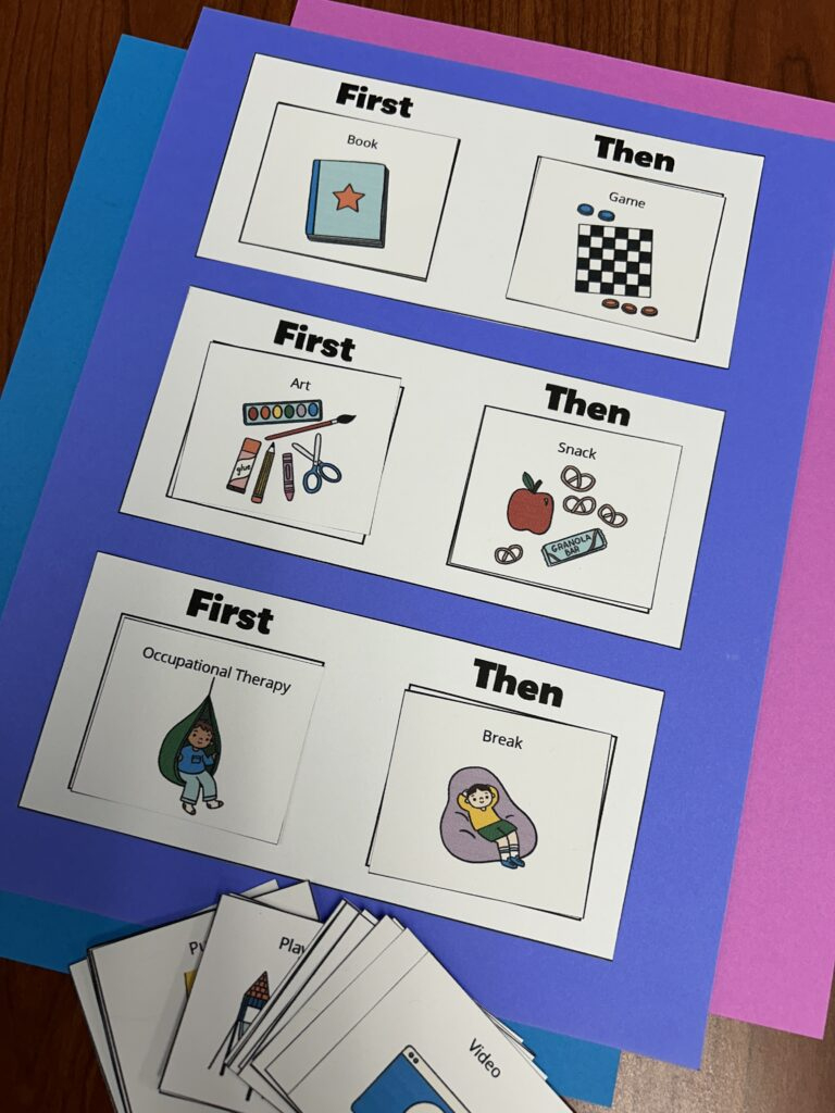 5 Free Visual Schedule Templates (Plus How To Use Them) regarding First Then Visual Schedule Free Printable