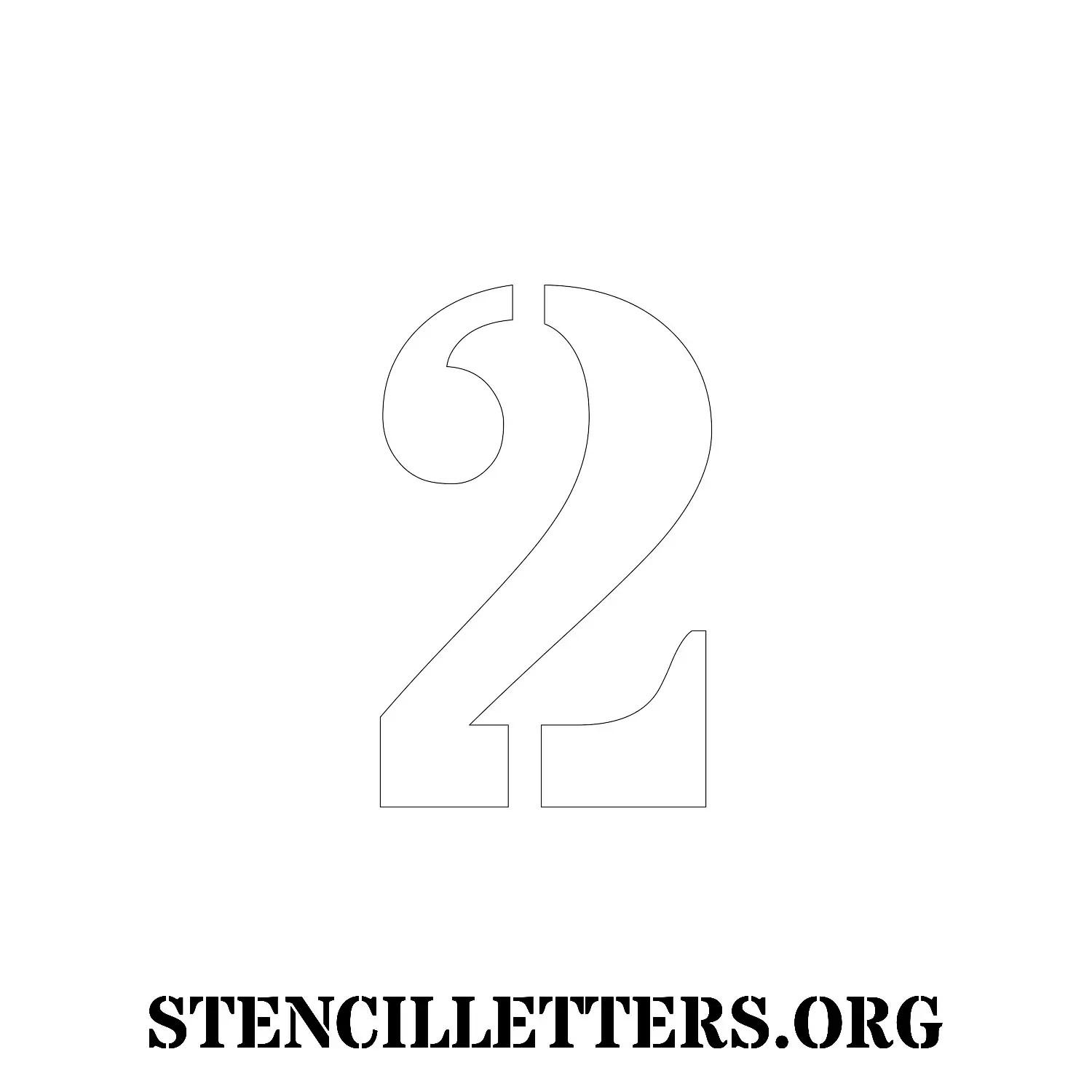 5 Inch Free Printable Individual 279 Bold Number Stencils with 5 Inch Number Stencils Printable Free