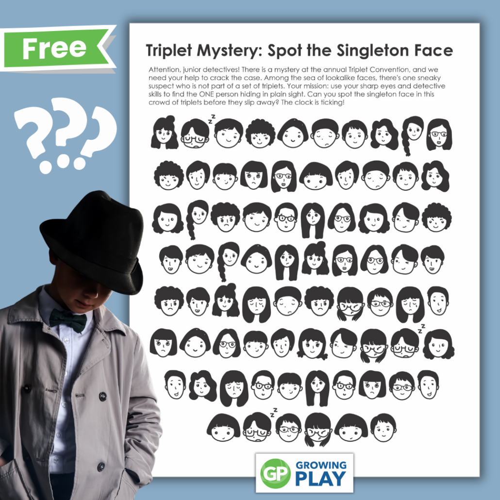 6 Free Printable Mystery Games For Kids – Growing Play with Free Printable Detective Games