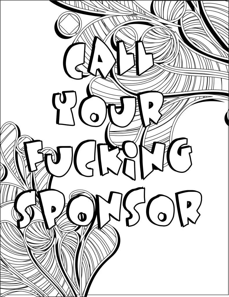 Addiction Coloring Pages To Print - Free Printable Coloring Pages intended for Free Printable Recovery Coloring Pages