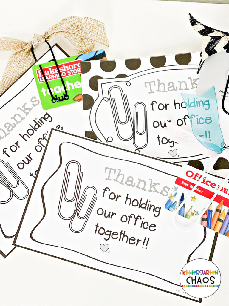 Administrative Professionals Day Diy Gift + Freebie - Kindergarten with Free Administrative Assistant Day Cards Printable