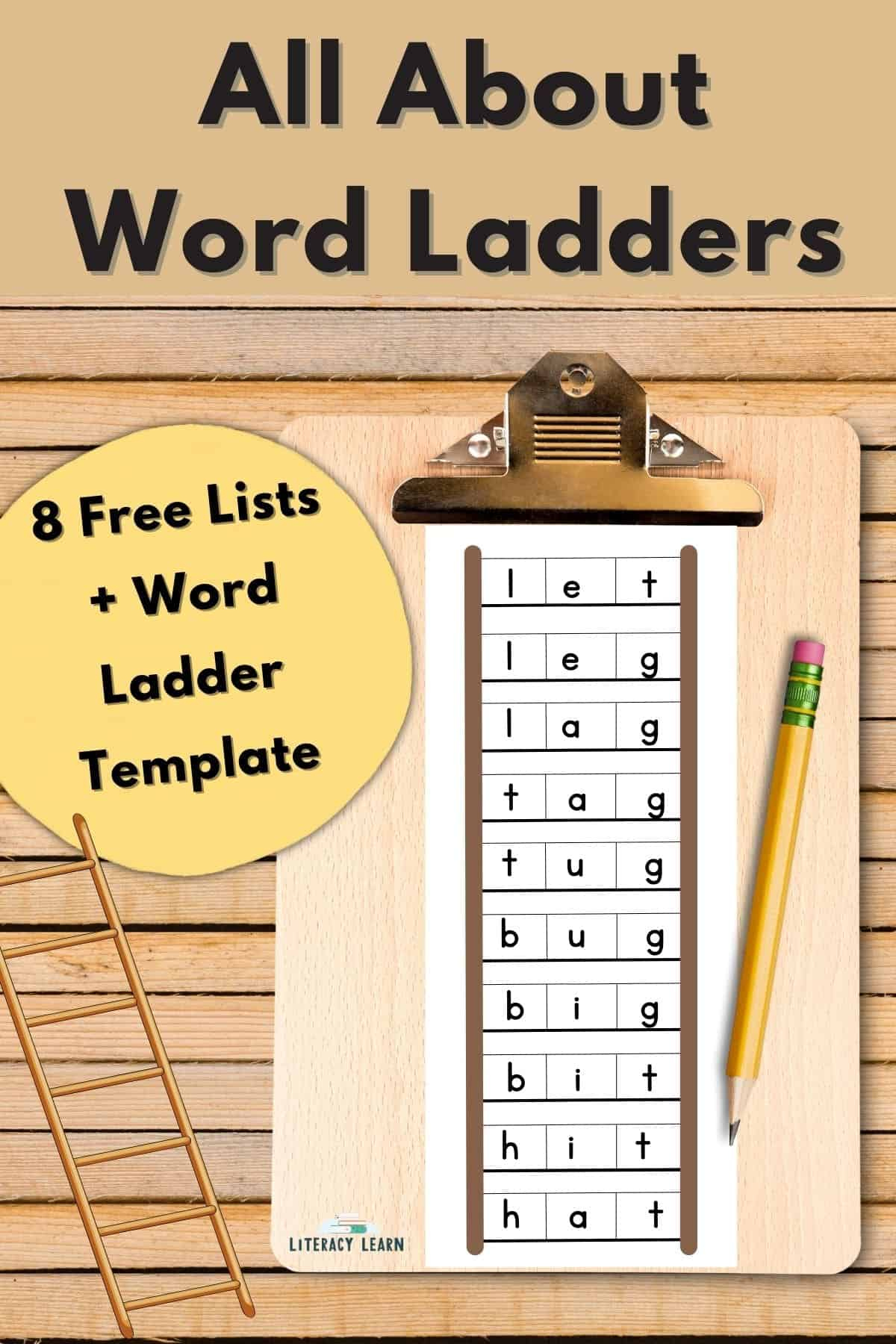 All About Word Ladders - Plus Free Printables - Literacy Learn pertaining to Free Printable Word Ladders