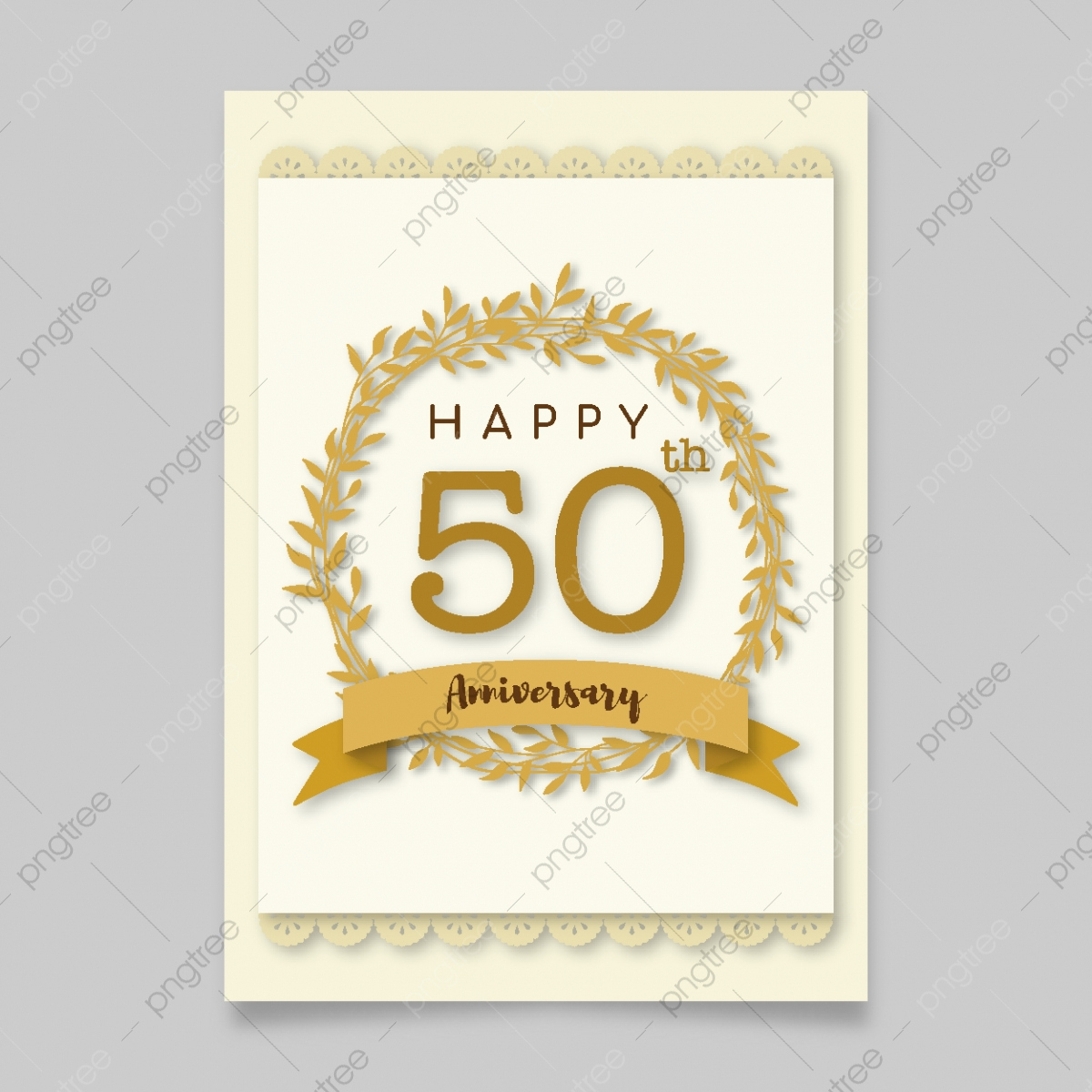 Anniversary Cards Png Transparent Images Free Download | Vector throughout Free Printable 50Th Anniversary Cards
