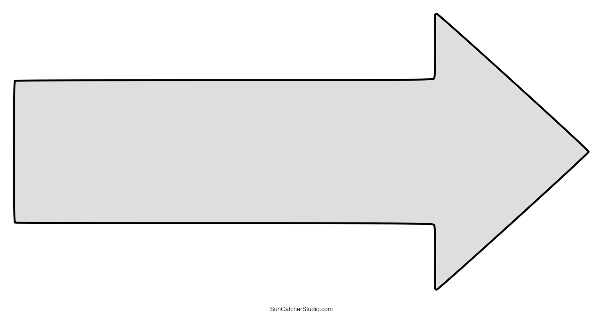 Arrow Icons, Patterns, Stencils, Clipart (Left, Right, Up, Down in Free Printable Arrows For Signs