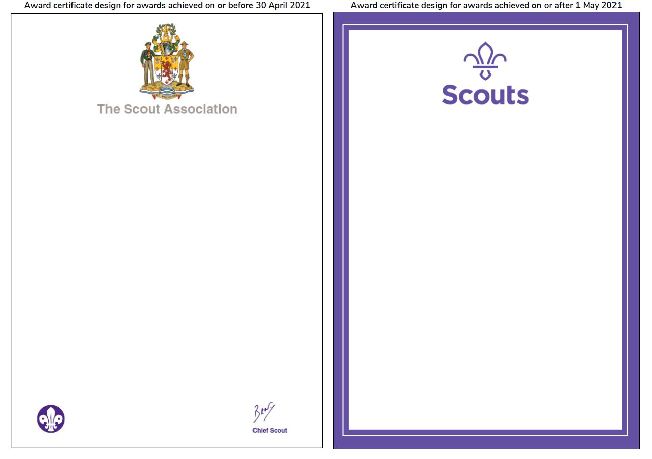 Award Certificates | Scouts intended for Free Printable Scout Certificates
