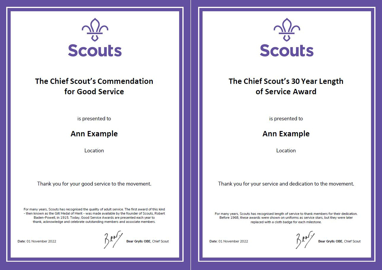 Award Certificates | Scouts regarding Free Printable Scout Certificates