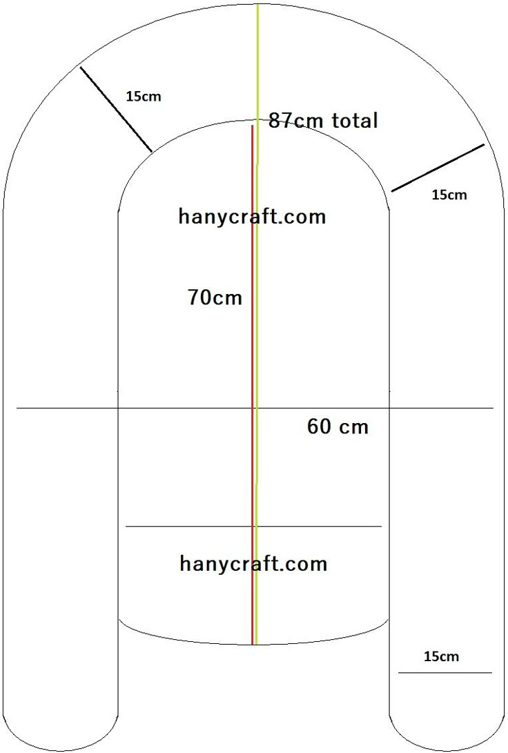 Baby Nest Free Printable Pattern And Simple Tutorial - Hany Crafts pertaining to Free Printable Baby Nest Pattern Pdf