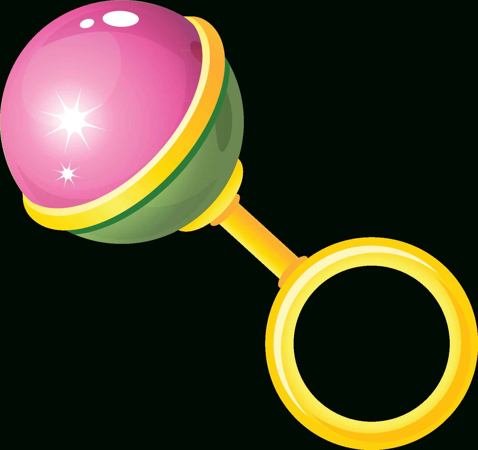 Baby Rattle Png Transparent Image Download, Size: 1574X1482Px for Free Baby Rattle Template