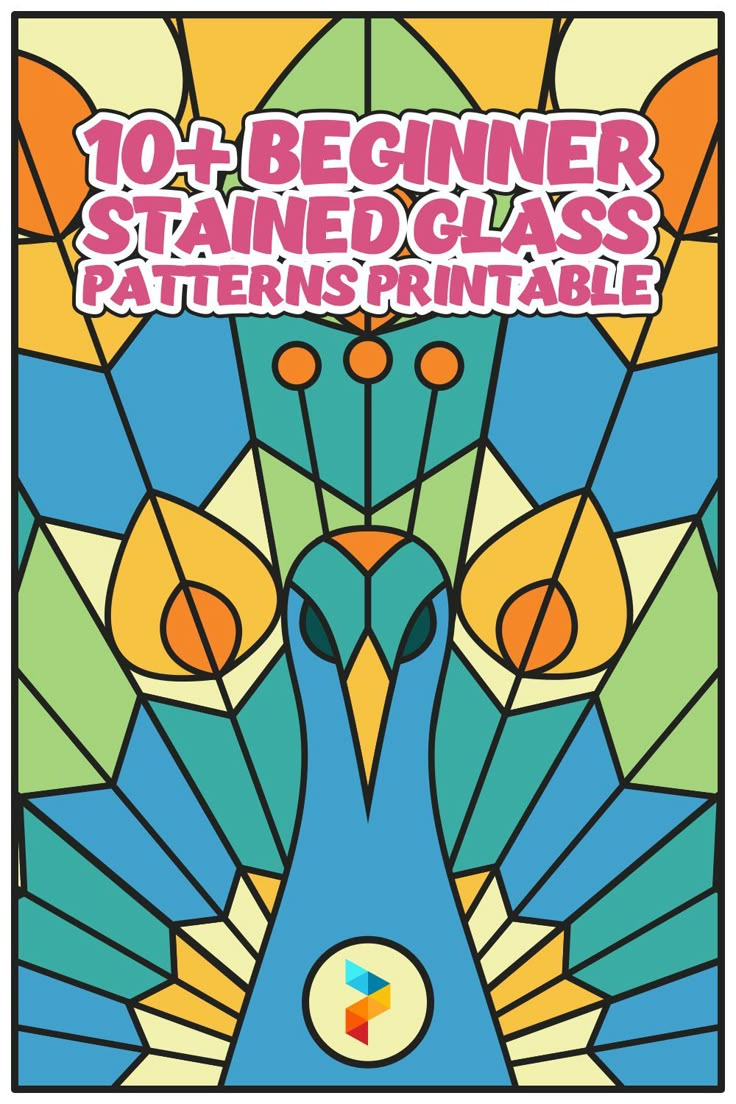 Beginner Stained Glass Patterns - 19 Free Pdf Printables | Printablee with regard to Free Printable Faux Stained Glass Patterns