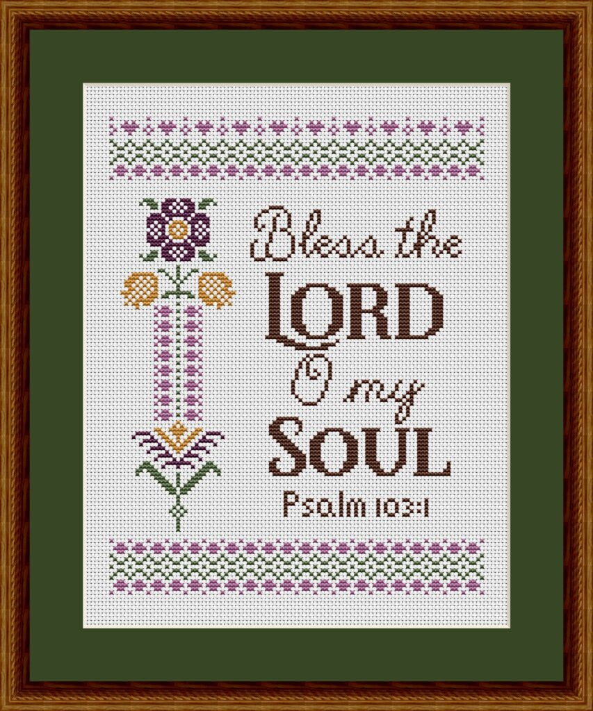 Bible Verse Cross Stitch Patterns Including King James Version Kjv in Free Printable Bible Verse Cross Stitch Patterns