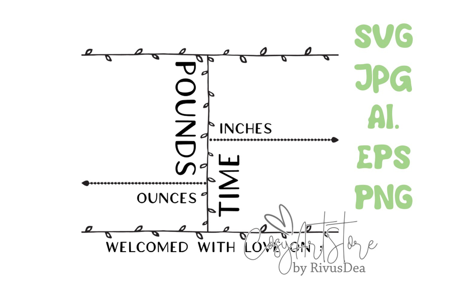Birth Stats Svg Download. Baby Announcement (1412958) regarding Free Birth Stats Template Svg