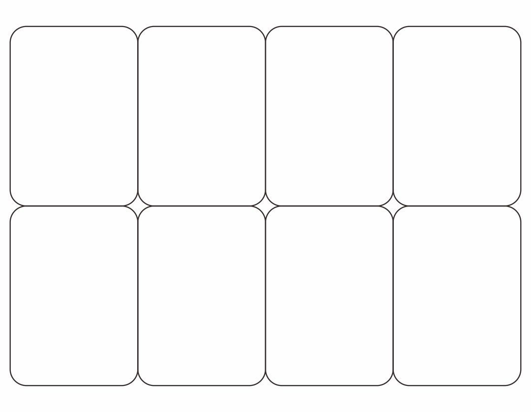 Blank Playing Card Template For Word - 10 Free Pdf Printables throughout Free Blank Playing Card Template