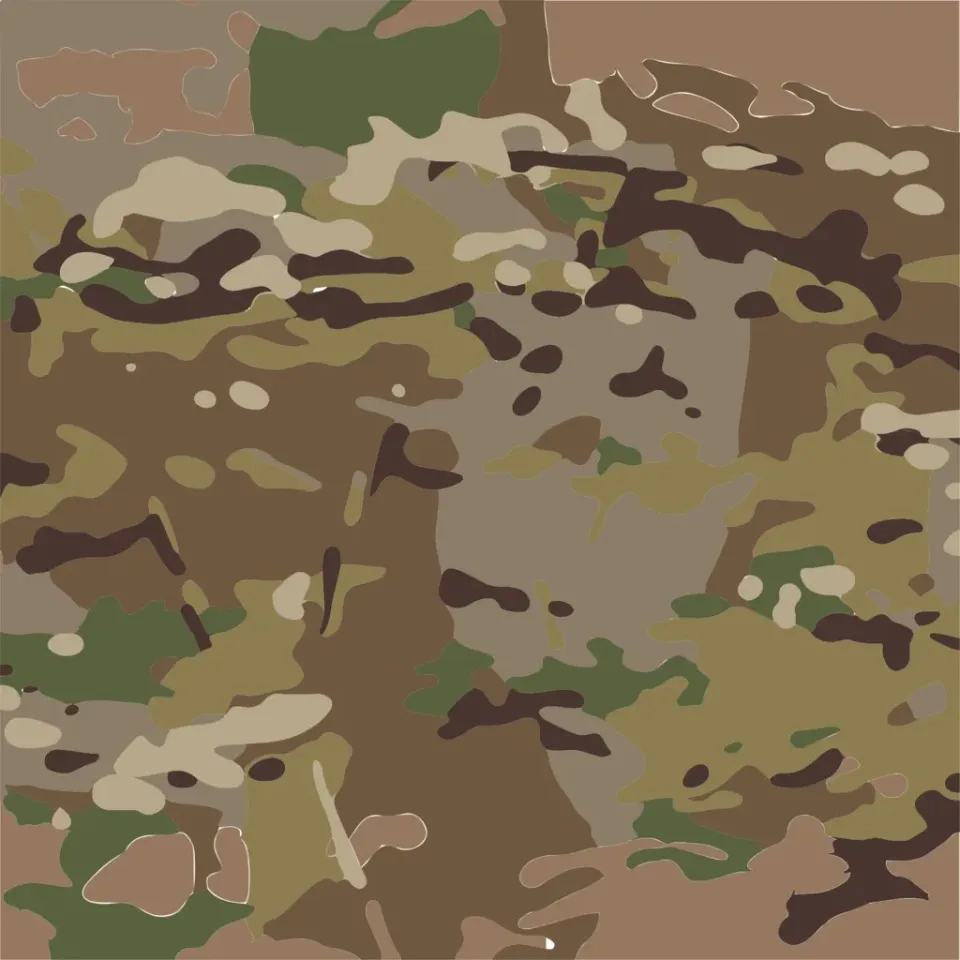 Camouflage Stencil Setsamk3D | Download Free Stl Model inside Free Printable Multicam Stencils