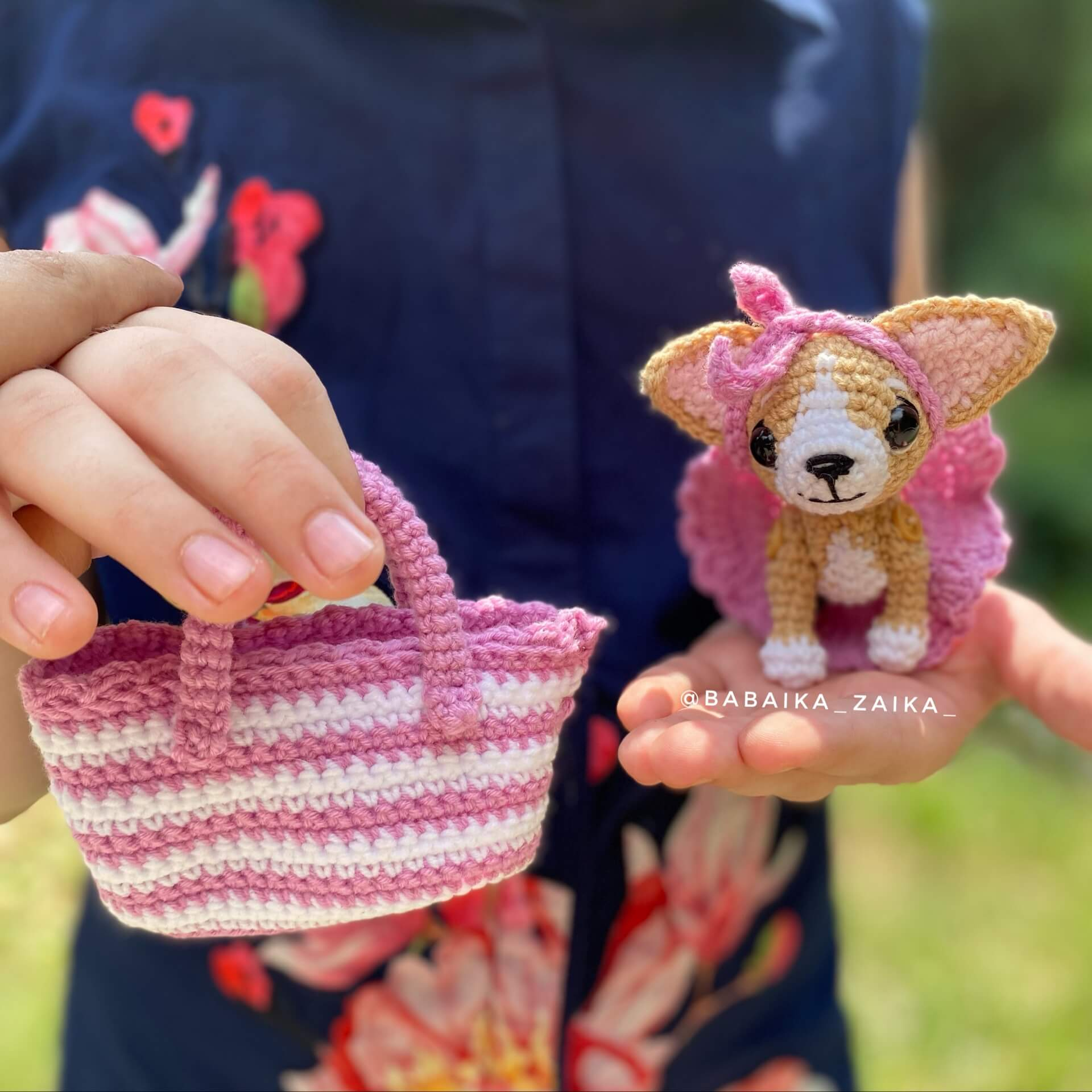 Chihuahua In Bag Crochet Pattern - Printable Pdf - Amigurumi Today Shop within Free Printable Stuffed Chawawa Patterns