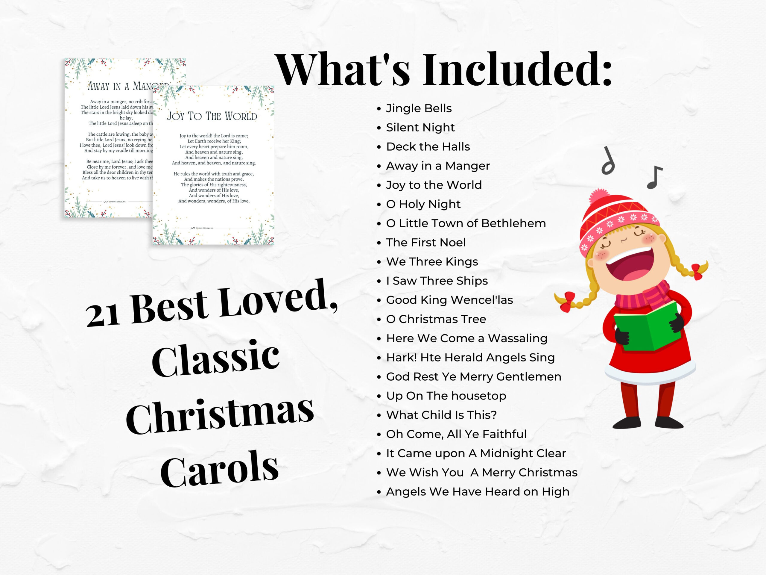 Christmas Carols Songbook Large Print | Simplified Senior with regard to Free Printable Song Lyrics For Seniors